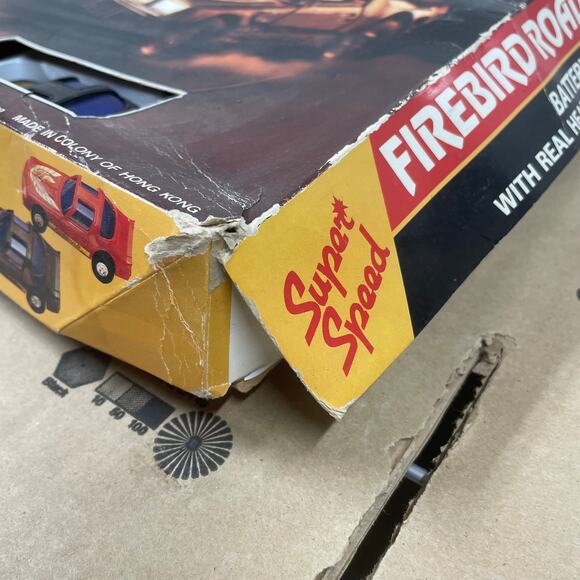 Super Fast Firebird Road Race Set New in Box Untested Vintage 1981 Collectible - Picture 7 of 9